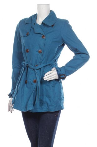 Dámsky prechodný kabát  Bershka, Veľkosť L, Farba Modrá, Cena  29,48 €