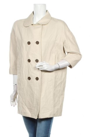 Dámsky prechodný kabát  Nice Things Paloma S., Veľkosť M, Farba Béžová, 55% bavlna, 45% ľan, Cena  40,82 €