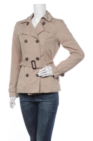 Dámsky prechodný kabát  ONLY, Veľkosť M, Farba Béžová, 65% polyester, 35% bavlna, Cena  26,08 €