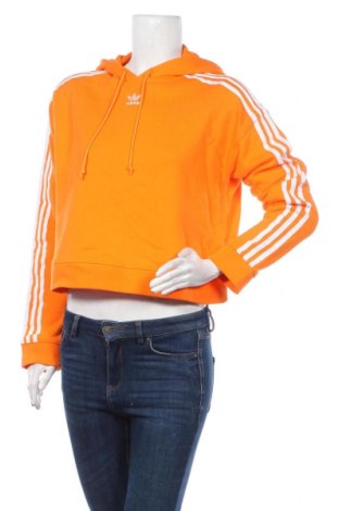 Damen Sweatshirt Adidas Originals, Größe M, Farbe Orange, Baumwolle, Preis 22,27 €