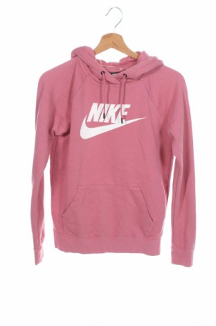 Damen Sweatshirt Nike, Größe XS, Farbe Rosa, 80% Baumwolle, 20% Polyester, Preis 33,40 €