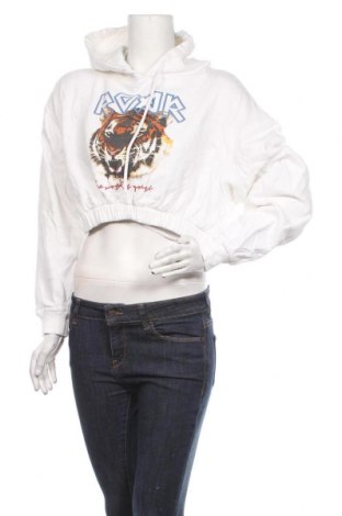 Damen Sweatshirt Tally Weijl, Größe S, Farbe Weiß, Baumwolle, Preis 22,27 €