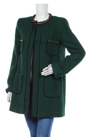Damski płaszcz BSB Collection, Rozmiar XL, Kolor Zielony, Cena 243,09 zł
