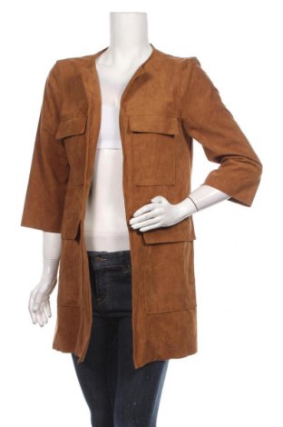 Dámsky kabát  H&M, Veľkosť M, Farba Hnedá, 91% polyester, 9% elastan, Cena  23,25 €