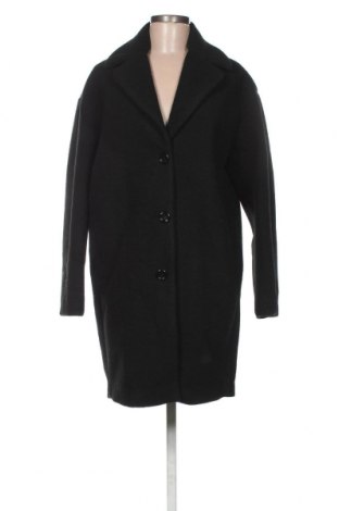 Дамско палто Love Moschino, Размер S, Цвят Черен, 78% полиестер, 22% вълна, Цена 846,75 лв.