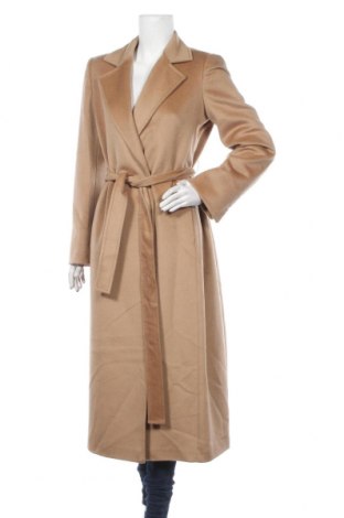 Дамско палто Max&Co., Размер L, Цвят Бежов, Вълна, Цена 921,75 лв.