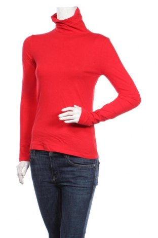 Damen Rollkragen George, Größe XS, Farbe Rot, 95% Baumwolle, 5% Elastan, Preis 18,09 €