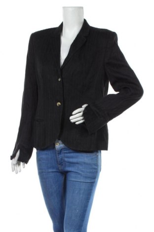 Γυναικείο σακάκι Rene Lezard, Μέγεθος L, Χρώμα Μπλέ, 100% λινό, Τιμή 32,16 €
