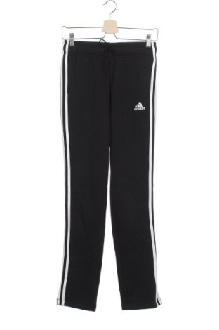 Γυναικείο αθλητικό παντελόνι Adidas, Μέγεθος XS, Χρώμα Μαύρο, Πολυεστέρας, Τιμή 23,51 €