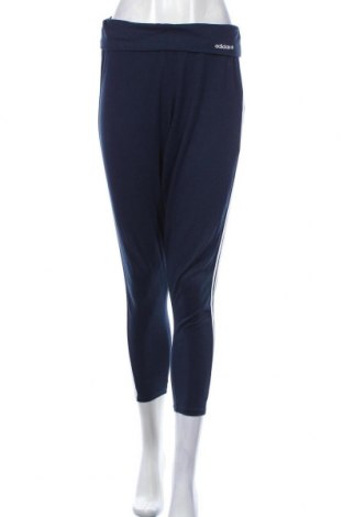 Γυναικείο αθλητικό παντελόνι Adidas Neo, Μέγεθος M, Χρώμα Μπλέ, 50% βισκόζη, 30% πολυεστέρας, 20% βαμβάκι, Τιμή 21,03 €
