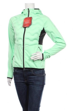 Damen Sportjacke Rukka, Größe S, Farbe Grün, 92% Polyester, 8% Elastan, Preis 57,60 €