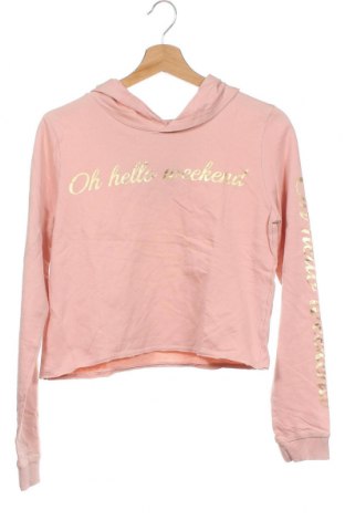 Детска блуза H&M, Размер 15-18y/ 170-176 см, Цвят Розов, Памук, Цена 17,64 лв.