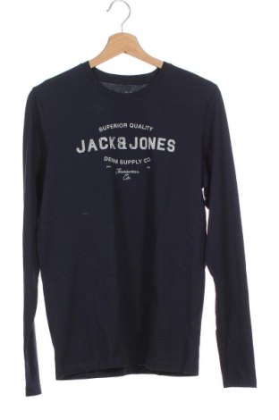 Детска блуза Jack & Jones, Размер 15-18y/ 170-176 см, Цвят Син, Памук, Цена 21,00 лв.