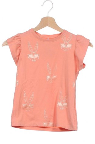Детска блуза Name It, Размер 6-7y/ 122-128 см, Цвят Оранжев, 95% памук, 5% еластан, Цена 14,00 лв.