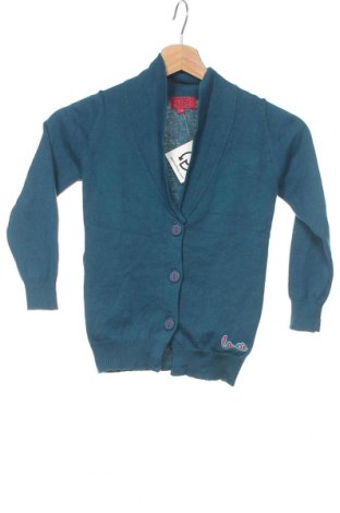 Kinder Strickjacke, Größe 4-5y/ 110-116 cm, Farbe Blau, Baumwolle, Preis 18,09 €