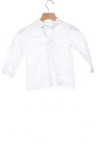 Παιδικό πουκάμισο H&M, Μέγεθος 9-12m/ 74-80 εκ., Χρώμα Λευκό, Βαμβάκι, Τιμή 20,41 €
