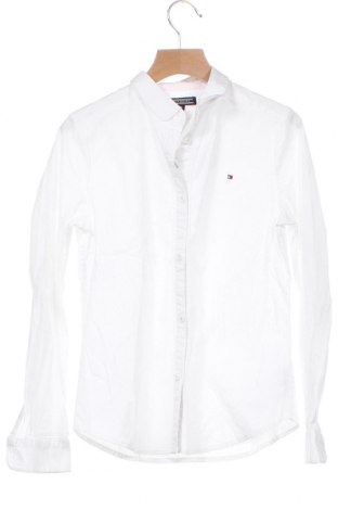 Kinderhemd Tommy Hilfiger, Größe 10-11y/ 146-152 cm, Farbe Weiß, 98% Baumwolle, 2% Elastan, Preis 45,93 €
