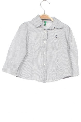 Detská košeľa  United Colors Of Benetton, Veľkosť 12-18m/ 80-86 cm, Farba Sivá, Bavlna, Cena  12,47 €