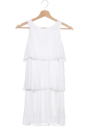 Детска рокля H&M, Размер 8-9y/ 134-140 см, Цвят Бял, 70% полиестер, 30% вискоза, Цена 26,00 лв.