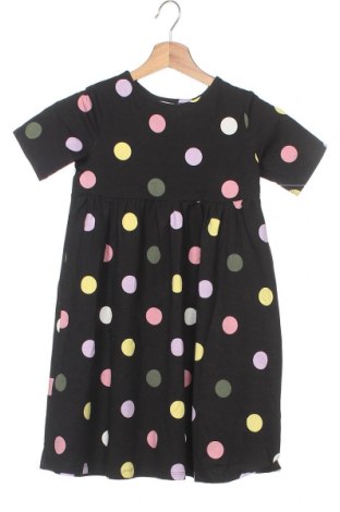 Dziecięca sukienka H&M, Rozmiar 7-8y/ 128-134 cm, Kolor Czarny, 95% bawełna, 5% elastyna, Cena 73,95 zł