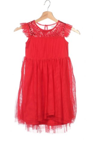 Παιδικό φόρεμα Kids By Lindex, Μέγεθος 4-5y/ 110-116 εκ., Χρώμα Κόκκινο, Πολυεστέρας, Τιμή 12,73 €