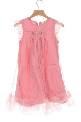 Детска рокля Mayoral, Размер 6-7y/ 122-128 см, Цвят Розов, Полиестер, Цена 24,00 лв.
