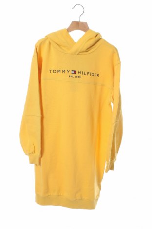 Детска рокля Tommy Hilfiger, Размер 10-11y/ 146-152 см, Цвят Жълт, Памук, Цена 122,85 лв.