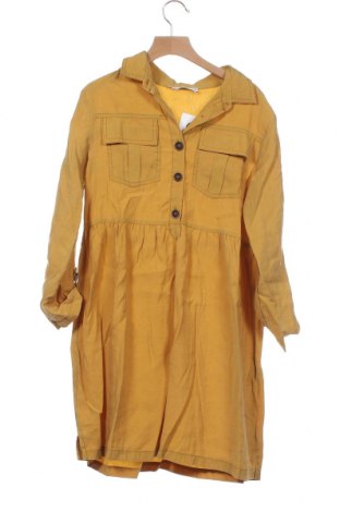 Detské šaty  Zara, Veľkosť 10-11y/ 146-152 cm, Farba Žltá, 86% lyocell, 14% polyester, Cena  20,41 €