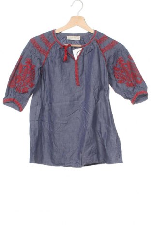Kinderkleid Zara, Größe 5-6y/ 116-122 cm, Farbe Blau, Baumwolle, Preis 21,57 €
