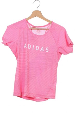 Kinder T-Shirt Adidas, Größe 11-12y/ 152-158 cm, Farbe Rosa, 100% Polyester, Preis 23,66 €