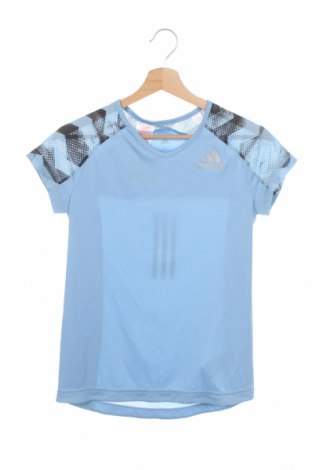 Detské tričko Adidas, Veľkosť 13-14y/ 164-168 cm, Farba Modrá, Polyester, Cena  14,74 €