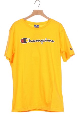 Dziecięcy T-shirt Champion, Rozmiar 13-14y/ 164-168 cm, Kolor Żółty, Bawełna, Cena 97,96 zł