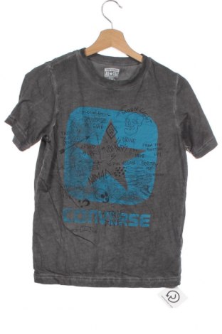 Детска тениска Converse, Размер 10-11y/ 146-152 см, Цвят Сив, 100% памук, Цена 29,40 лв.