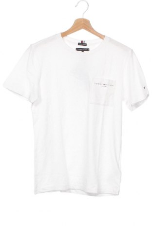 Kinder T-Shirt Tommy Hilfiger, Größe 13-14y/ 164-168 cm, Farbe Weiß, Baumwolle, Preis 21,58 €