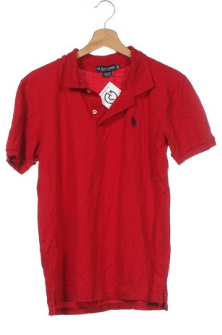 Detské tričko U.S. Polo Assn., Veľkosť 15-18y/ 170-176 cm, Farba Červená, Bavlna, Cena  21,55 €