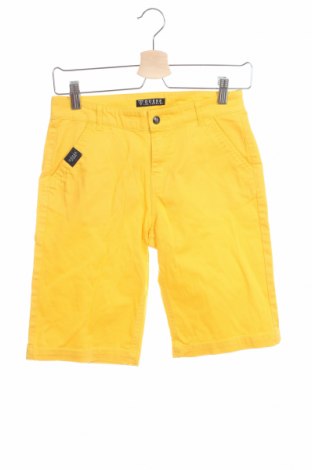 Παιδικό κοντό παντελόνι Guess, Μέγεθος 13-14y/ 164-168 εκ., Χρώμα Κίτρινο, 98% βαμβάκι, 2% ελαστάνη, Τιμή 12,16 €