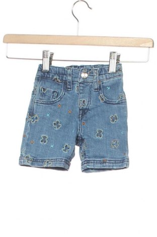 Детски къс панталон Tous, Размер 6-9m/ 68-74 см, Цвят Син, 98% памук, 2% еластан, Цена 31,85 лв.