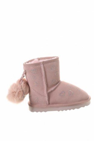 Детски обувки Oca-Loca, Размер 27, Цвят Розов, Естествен велур, естествен косъм, Цена 167,62 лв.
