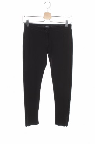 Pantaloni pentru copii DKNY, Mărime 11-12y/ 152-158 cm, Culoare Negru, 73% viscoză, 24% poliamidă, 3% elastan, Preț 118,42 Lei