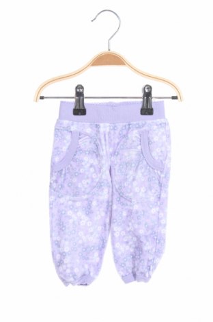 Детски панталон Name It, Размер 2-3m/ 56-62 см, Цвят Лилав, 80% памук, 20% полиестер, Цена 22,05 лв.
