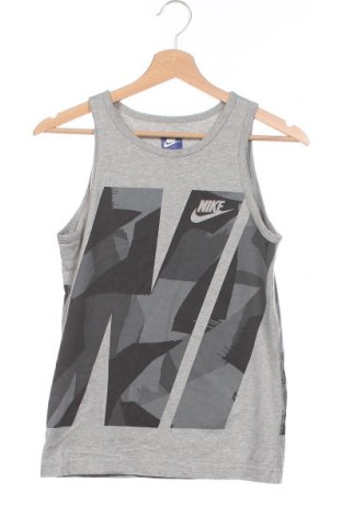 Kinder Top Nike, Größe 9-10y/ 140-146 cm, Farbe Grau, Baumwolle, Preis 22,27 €