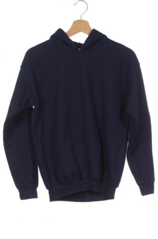 Kinder Sweatshirts Gildan, Größe 11-12y/ 152-158 cm, Farbe Blau, 50% Baumwolle, 50% Polyester, Preis 22,27 €