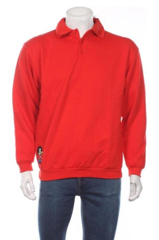 Мъжка блуза, Размер M, Цвят Червен, 50% памук, 50% полиестер, Цена 27,30 лв.