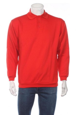 Мъжка блуза, Размер M, Цвят Червен, 50% памук, 50% полиестер, Цена 27,30 лв.
