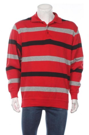 Мъжка блуза Bexleys, Размер L, Цвят Червен, Памук, Цена 27,30 лв.