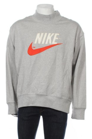 Ανδρική μπλούζα Nike, Μέγεθος L, Χρώμα Γκρί, Βαμβάκι, Τιμή 46,54 €