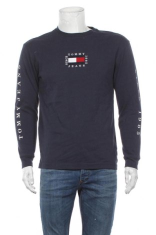 Pánske tričko  Tommy Hilfiger, Veľkosť S, Farba Modrá, Bavlna, Cena  65,67 €
