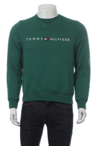 Herren Shirt Tommy Hilfiger, Größe S, Farbe Grün, 73% Baumwolle, 27% Polyester, Preis 25,05 €