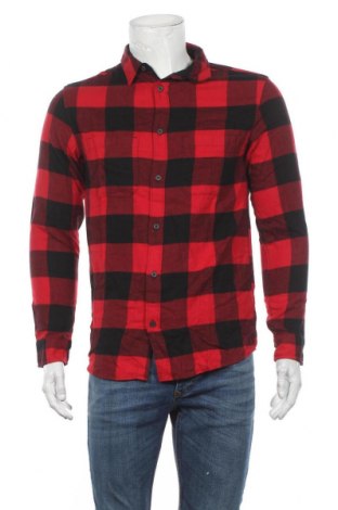 Мъжка риза H&M, Размер S, Цвят Червен, Памук, Цена 27,30 лв.