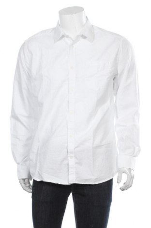 Ανδρικό πουκάμισο Only & Sons, Μέγεθος XL, Χρώμα Λευκό, Βαμβάκι, Τιμή 23,12 €